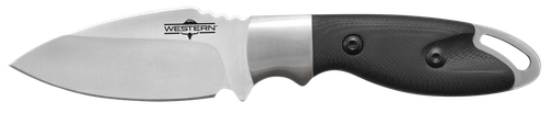 Camillus Western Kota 3.25" Fixed Plain Silver