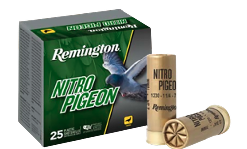Remington Ammunition Nitro Pigeon 12Gauge 2.75" 7.5Shot 25 Per Box/10 Case