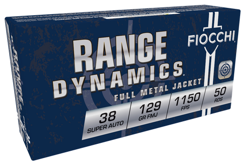 Fiocchi Range Dynamics 38Super 129gr Full Metal