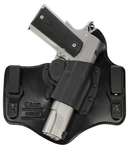 Galco KingTuk Deluxe IWB Black Kydex/Leather UniClip
