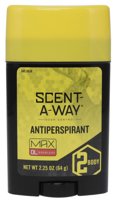 Scent-A-Way 0 Max Antiperspirant Odor Eliminator Odorless