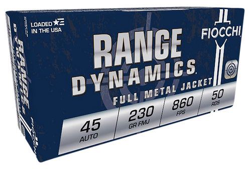 Fiocchi Range Dynamics 45ACP 230gr Full Metal
