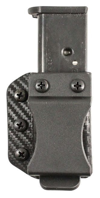 DeSantis Persuader Magazine Pouch IWB/OWB Black Belt Clip Fits Glock 43 - A100KJYYZ