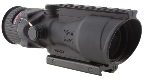 Trijicon ACOG Black 6x 48mm Illuminated Red Chevron 50 BMG Reticle Rifle Scope - 100006