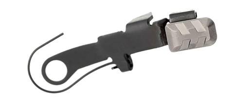 Tyrant CNC Extended Slide Release 9mm Glock Gray 6061 Aluminum