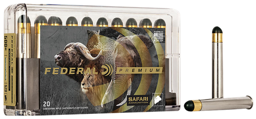 Federal Premium Safari Cape-Shok 500NitroExpress 570gr Woodleigh