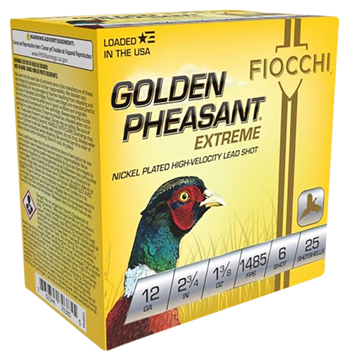 Fiocchi Golden Pheasant Extrema 12Gauge 2.75" 1
