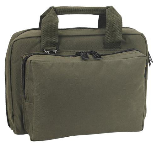 US PeaceKeeper Mini Range Bag Water Resistant OD Green 600D Polyester with 8 Magazine Pockets Lockable Zippers & Wraparound Handles 12.75" L x 8.75" H x 3" D Exterior Dimensions