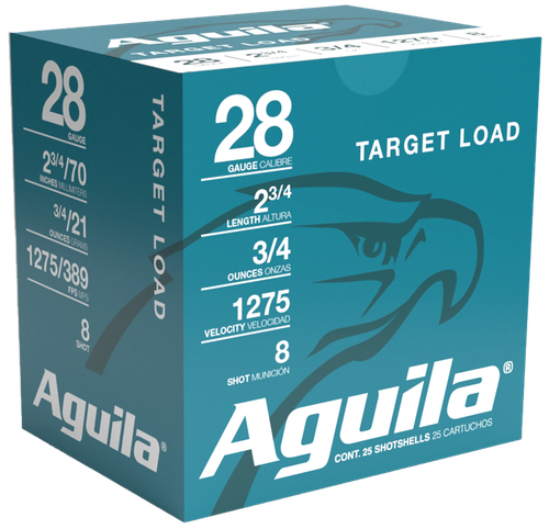 Aguila Target Competition 28 Gauge Ammo 2-3/4" 3/4oz #9 25 Rounds - 1CHB2879