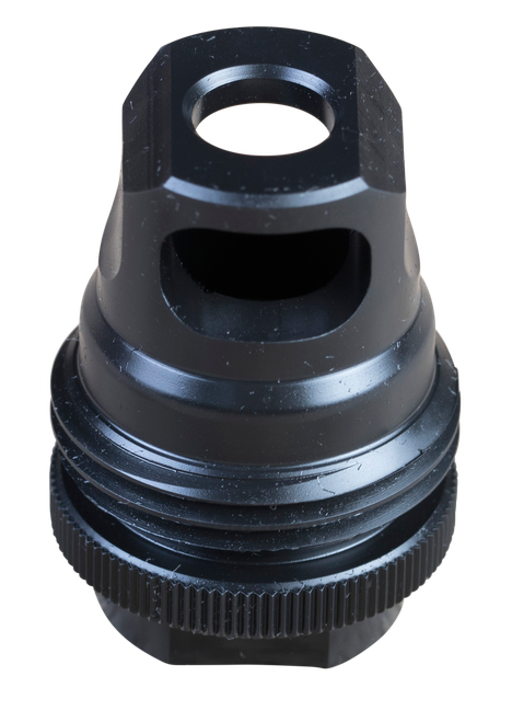 SilencerCo ASR Muzzle Brake Black Steel 5/8"-24 Threads 30 Cal - AC2627