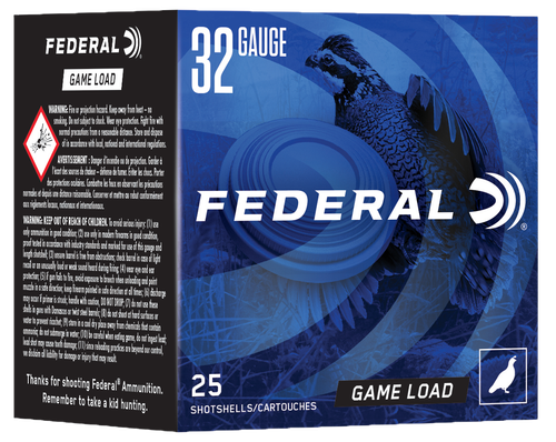 Federal Game-Shok Heavy Field 32Gauge 2.50" 1/2oz
