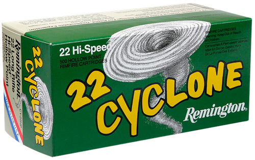 Remington Cyclone 22 LR Ammo 36gr HP 50 Rounds - 21222