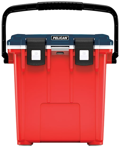 Pelican Personal Cooler Elite Red/White/Blue Polypropylene 20 QT - 20Q5REDBLUWHT