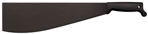 Cold Heavy 14.63" Black Baked-On Anti Rust 1055 Carbon Blade Polypropylene - 97LHM