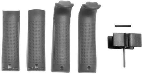 Glock Backstrap/Beavertail Set Gray Polymer