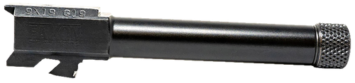 Faxon Firearms Duty Series 9mm Luger Fits Glock 19 Gen2-5 Threaded Black Nitride Steel