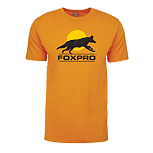 FOXPRO Sun Runner Orange Cotton/Polyester Short Sleeve Small - SOS