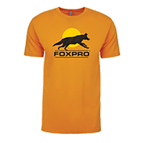 Foxpro Sun Runner Orange Cotton/Polyester Short Sleeve Small