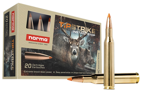 Norma Dedicated Hunting Tipstrike 270 Win Ammo 140gr Polymer Tip 20 Rounds - 20169292