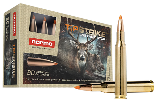 Norma Ammunition Dedicated Hunting Tipstrike 270Win 140gr