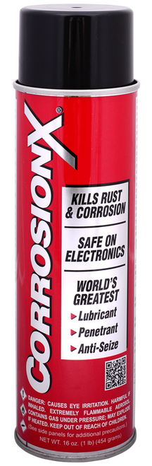 Corrosion Technologies CorrosionX Cleans, Lubricates, Prevents Rust