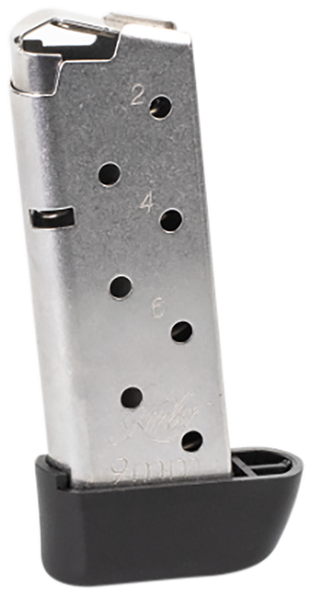 Kimber Mfg Inc Micro 9 7-Round Extended 9mm Luger Silver Stainless Steel