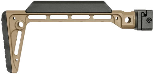 Midwest Industries Minimalistic Side Folding Stock Flat Dark Earth 6061 Aluminum