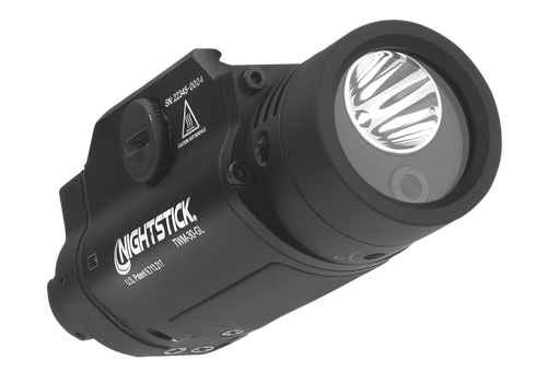 Nightstick Tactical Weapon-Mounted Light w/Green Laser Black