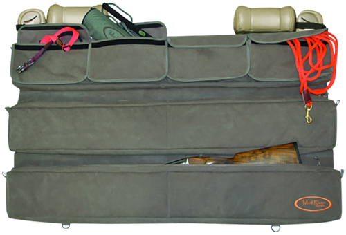Mud River Truck Seat Organizer Brown Nylon/Polymer Pique