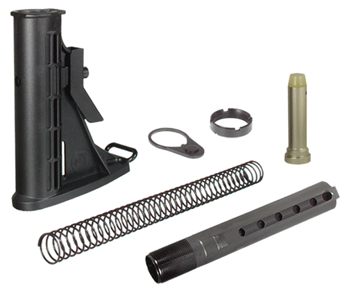 UTG Pro Mil-Spec Stock Assembly Black Synthetic 6 Position for AR-15/M16