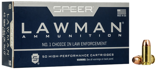 Speer Lawman Training Clean-Fire 40S&W 180gr Total