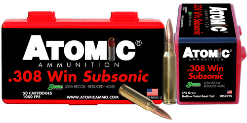 Atomic Ammunition 00 Rifle Subsonic 308Win 175gr