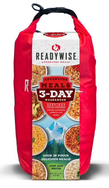 ReadyWise Outdoor Food Kit 3 Day Weekender