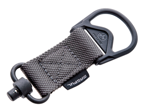 Magpul MAG517-GRY MS1/MS3 QD Sling Adapter Gray Manganese Steel Polymer