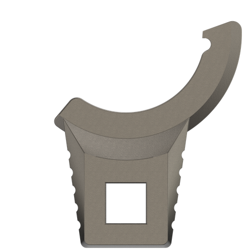 Real Avid Master -Fit 2" Spanner Wrench Titanium/Stainless Steel for AR-15