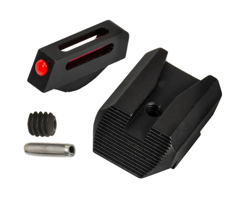 Kimber. Inc KS6 Optic Sight Set Red/Fiber Front Black/Blank Rear - 4000153