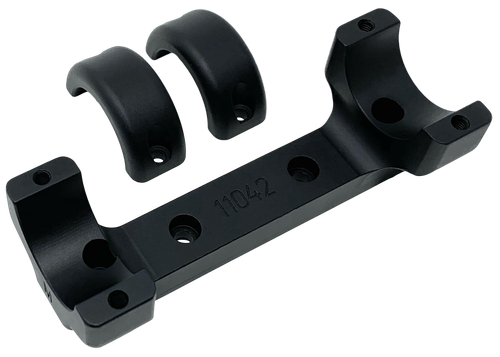 DNZ Game Reaper-Traditions Scope Mount/Ring Combo Matte Black 1" - 11042