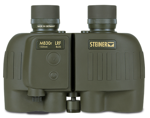 Steiner M830r LRF 1535 8x30 Floating Prism Sports-Auto Focus OD Green Makrolon - 2681