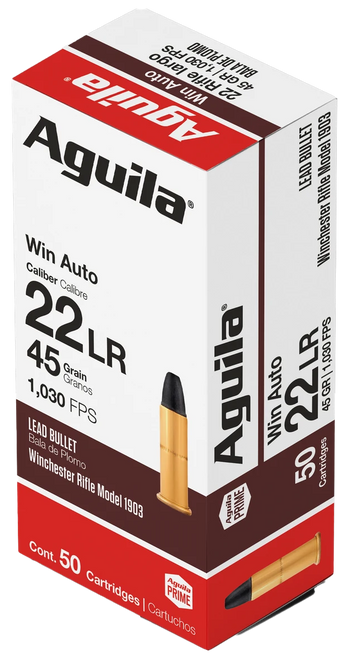 Aguila 22Win 45gr Lead Round Nose 50