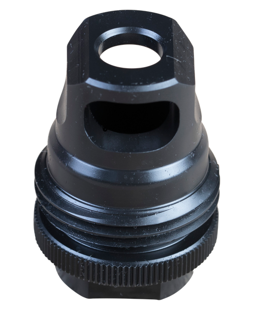 SilencerCo ASR Muzzle Brake Black Steel 1/2"-28