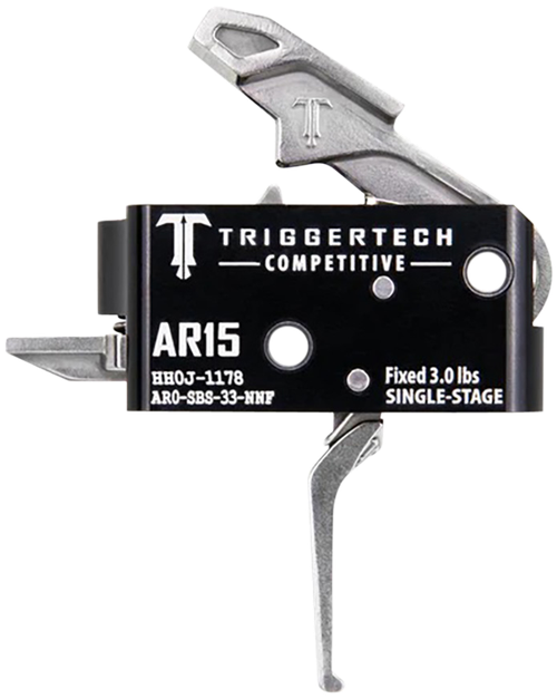 TriggerTech Competitive Stainless Flat Single-Stage 3 lbs