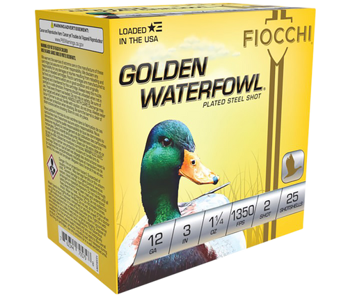 Fiocchi Golden Waterfowl 12Gauge 3" 1 1/4oz