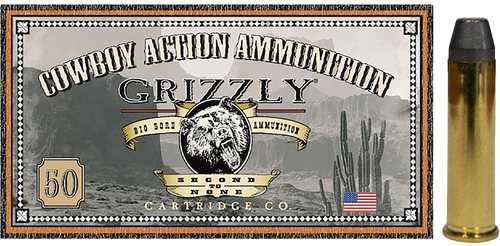 Grizzly Nose Flat Point 357 Magnum Ammo 158gr RN 50 Rounds - GC357M8