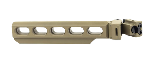 Samson B.R.E. (Bufferless Receiver Extension) Flat Dark Earth with Folding Picatinny Adapter