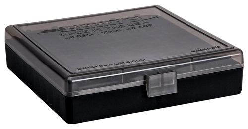Berry's Ammo Box 40S&W/45ACP Smoke/Black Polypropylene 100rd