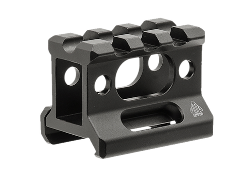 Leapers Riser Matte Black Aluminum Picatinny/Weaver Mount