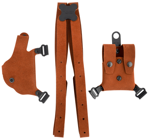 Galco Classic Lite 2.0 Shoulder System Fits Chest Up To 56" Natural 17/19/Glock - CL2224