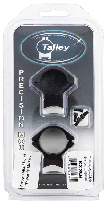 Talley Scope Mount/Ring Combo Black 1" Tube Remington 700/721/722/725/40x Low - 930700LM