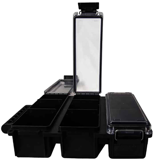 Berrys Tri-Can Triple Ammo Black Plastic