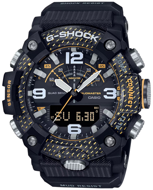 G-shock/vlc Distribution Tactical MudMaster Keep Time Black/Yellow Size - GGB100Y1